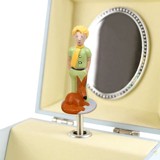 MUSICAL CUBE BOX LITTLE PRINCE & HIS SHEEP