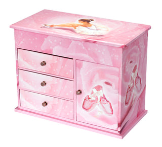 BALLERINA CHEST OF DRAWERS MUSIC BOX