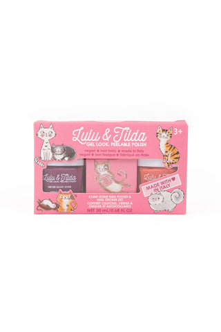 NAIL POLISH AND NAIL STICKER SET