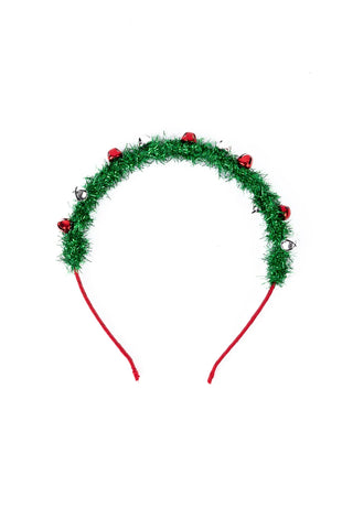 DECK THE HALLS TINSEL HEADBAND