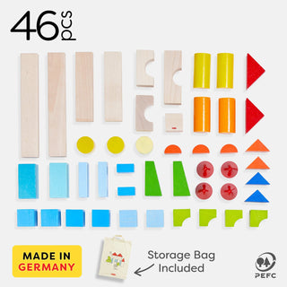 COLORED BUILDING BLOCKS