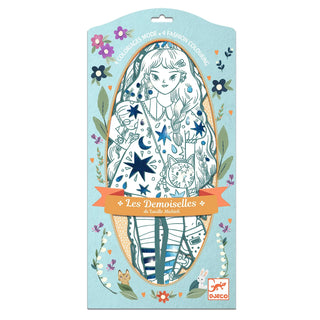 LES DEMOISELLES COLOURING SET