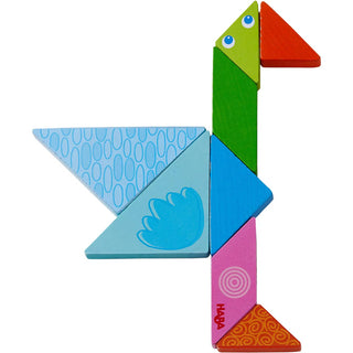 ARRANGING GAME FUNNY FACES TANGRAM