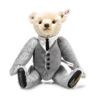 JAMES BOND - GOLDFINGER 60TH ANNIVERSARY MUSICAL TEDDY BEAR