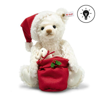 SANTA TEDDY BEAR WITH LIGHT