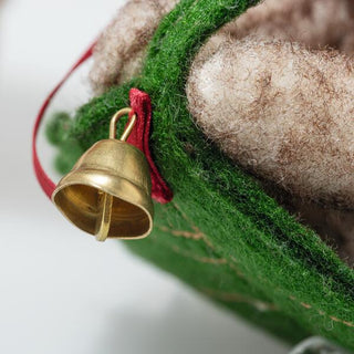 MAMA TEDDY BEAR WITH CHILD ON HOLLY EXPRESS