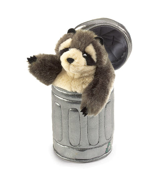 RACCOON IN CAN